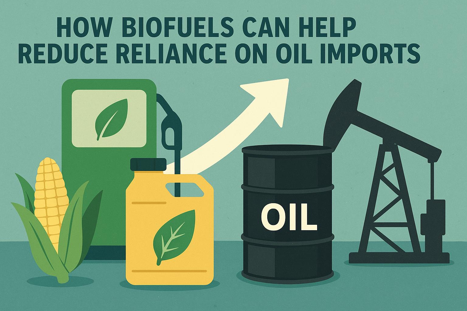 How biofuels can help reduce reliance on oil imports.