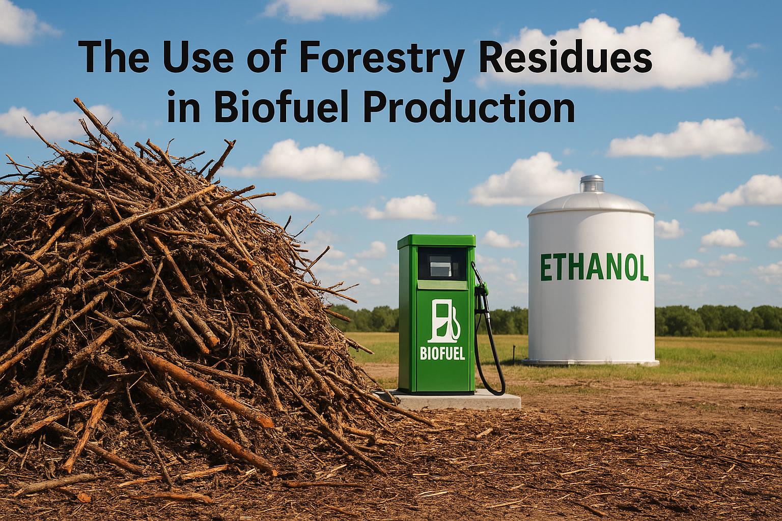 The use of forestry residues in biofuel production.