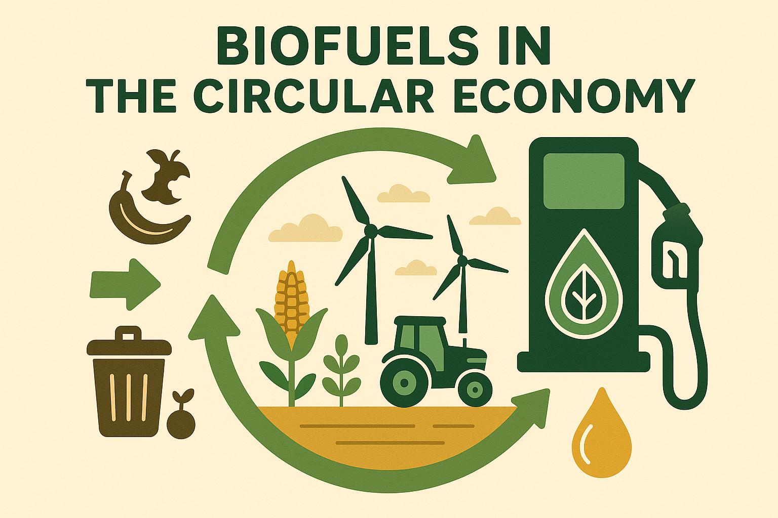 The role of biofuels in the circular economy.