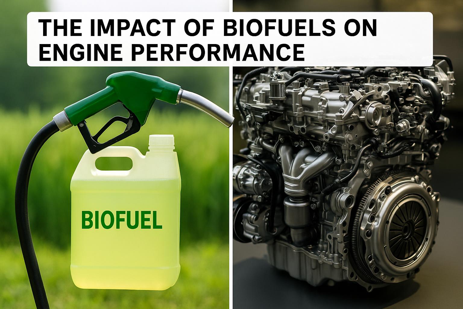 The impact of biofuels on engine performance.