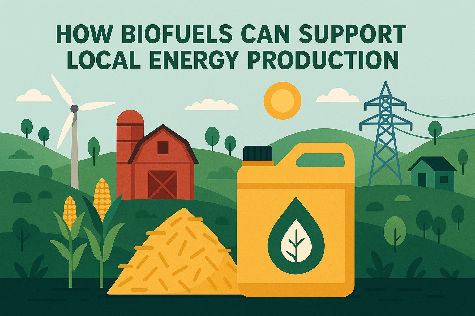 How biofuels can support local energy production.