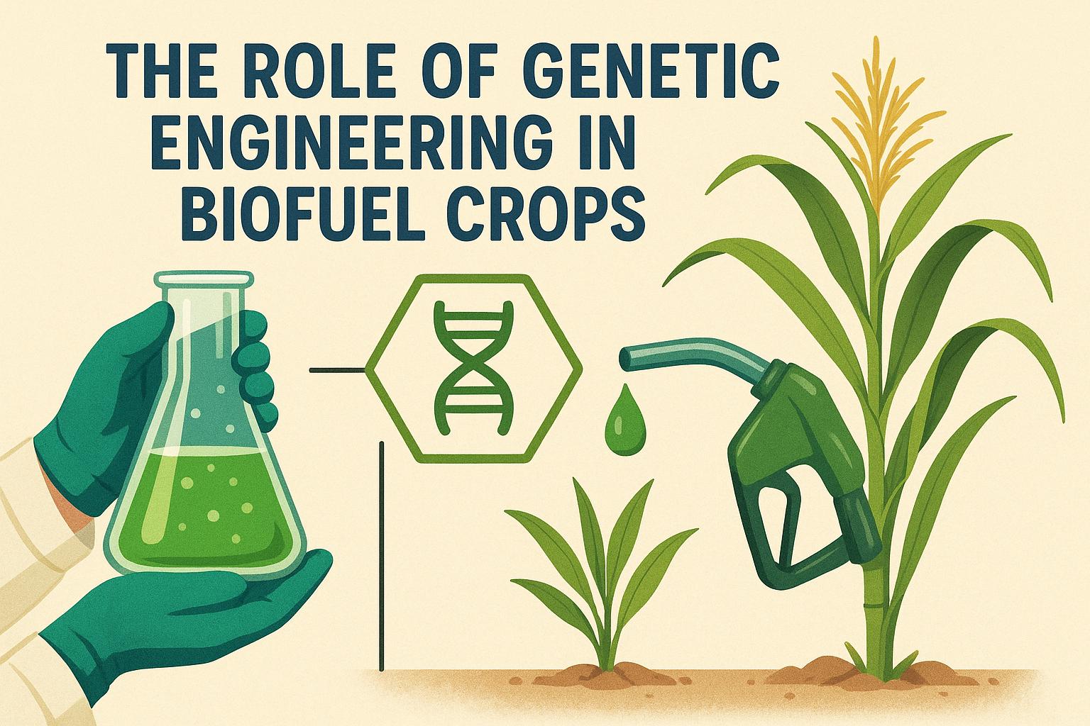 The role of genetic engineering in biofuel crops.