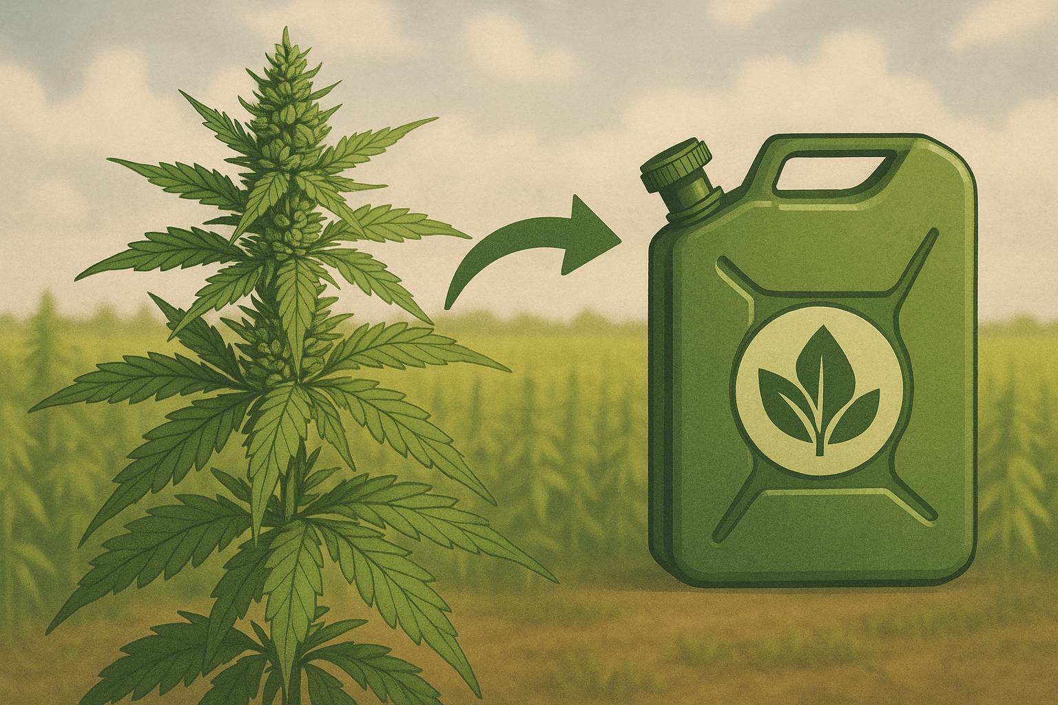 The use of hemp as a biofuel source.