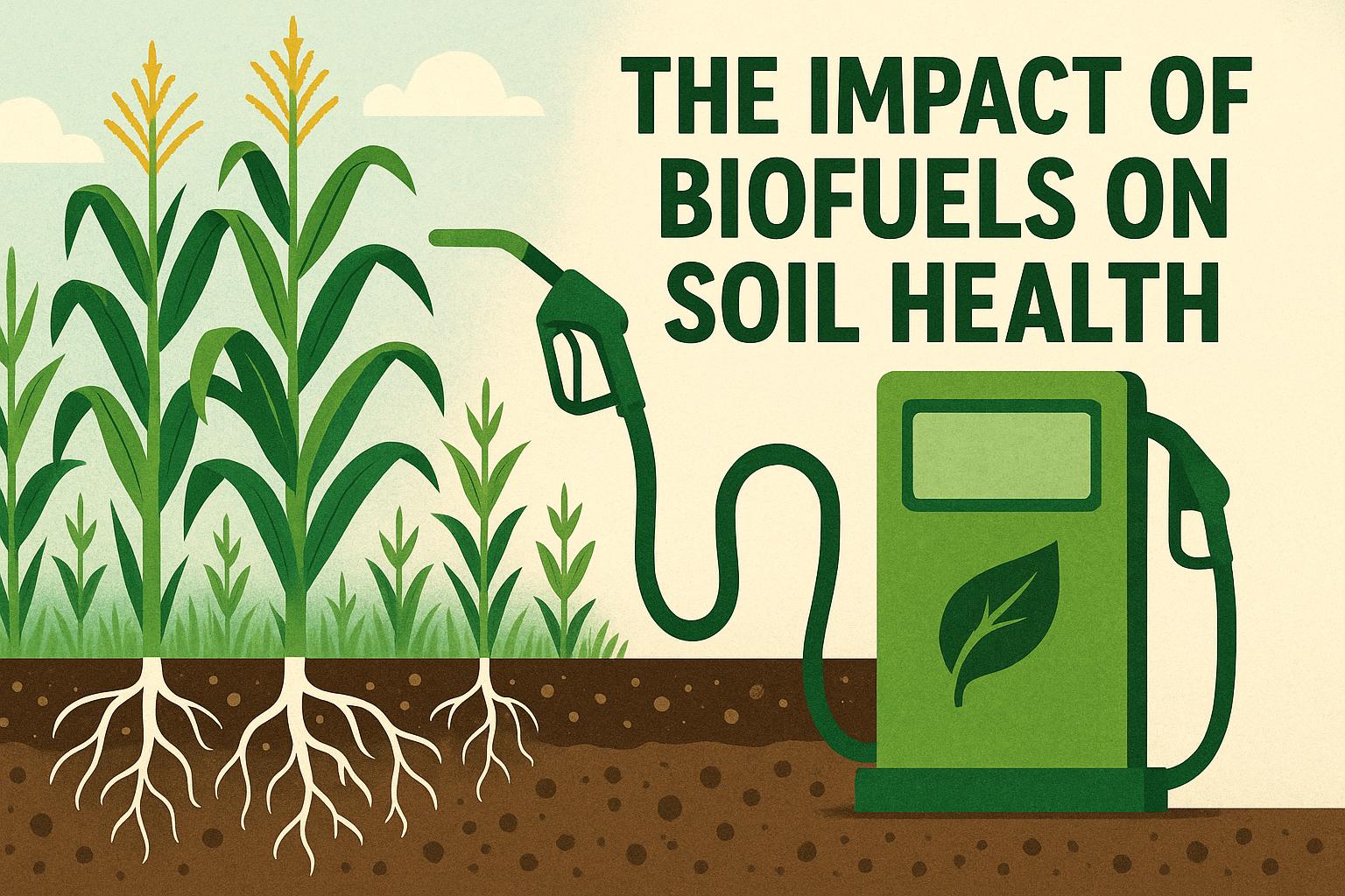 The impact of biofuels on soil health.